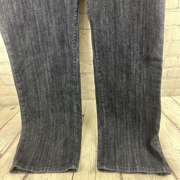 NYDJ Size 24W 30 Inseam Denim Jeans Blue Stretch Straight - Picture 4 of 13